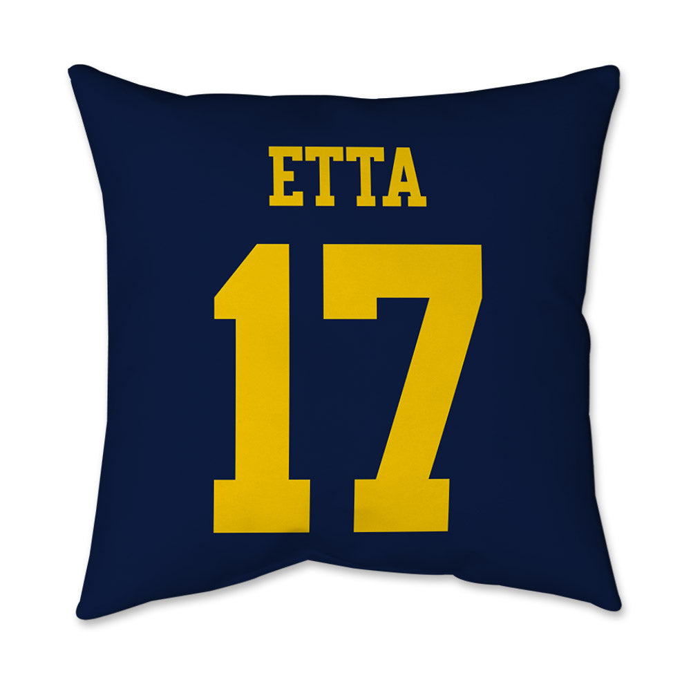 Michigan - NCAA Football : Enow Etta - Graphic Pillow 16x16-1