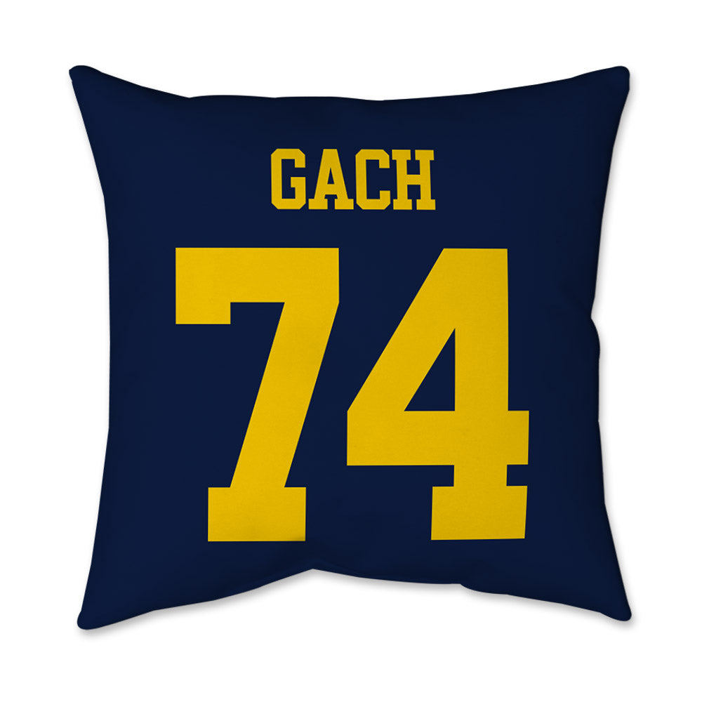 Michigan - NCAA Football : Avery Gach - Graphic Pillow 16x16-1