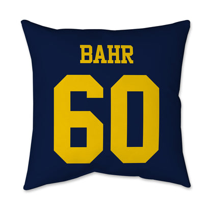 Michigan - NCAA Football : Brooks Bahr - Graphic Pillow 16x16-1