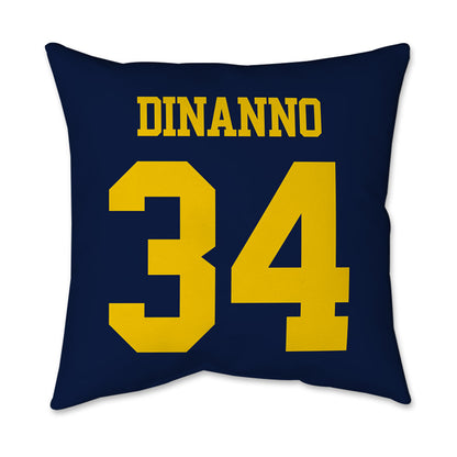 Michigan - NCAA Women's Lacrosse : Isabel DiNanno - Graphic Pillow 16x16-1