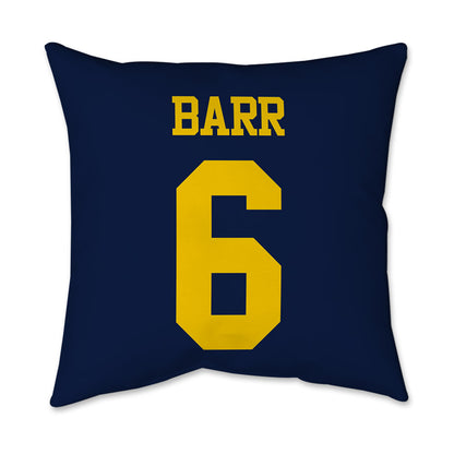 Michigan - NCAA Baseball : Kurt Barr - Graphic Pillow 16x16-1