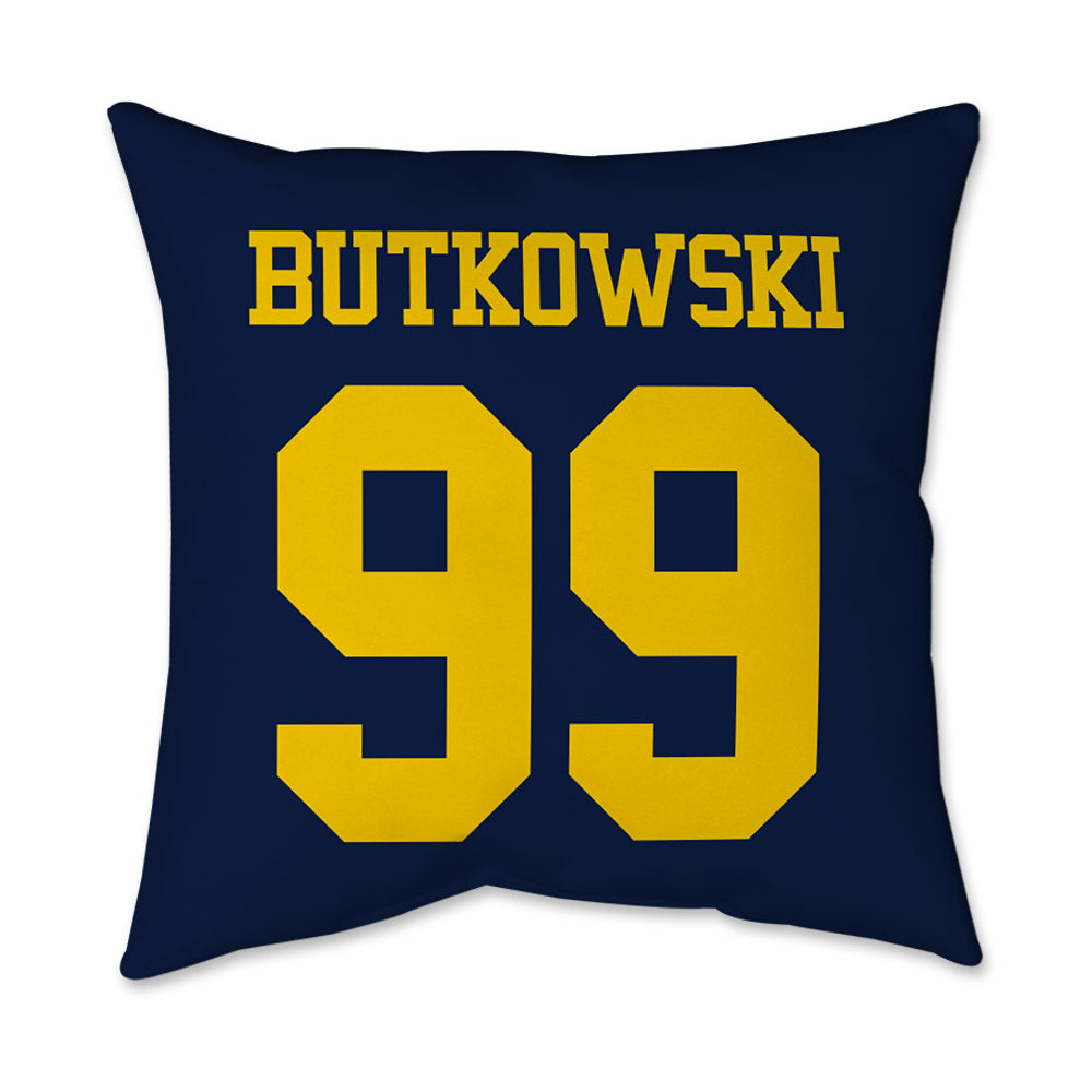 Michigan - NCAA Football : Trey Butkowski - Graphic Pillow 16x16-1