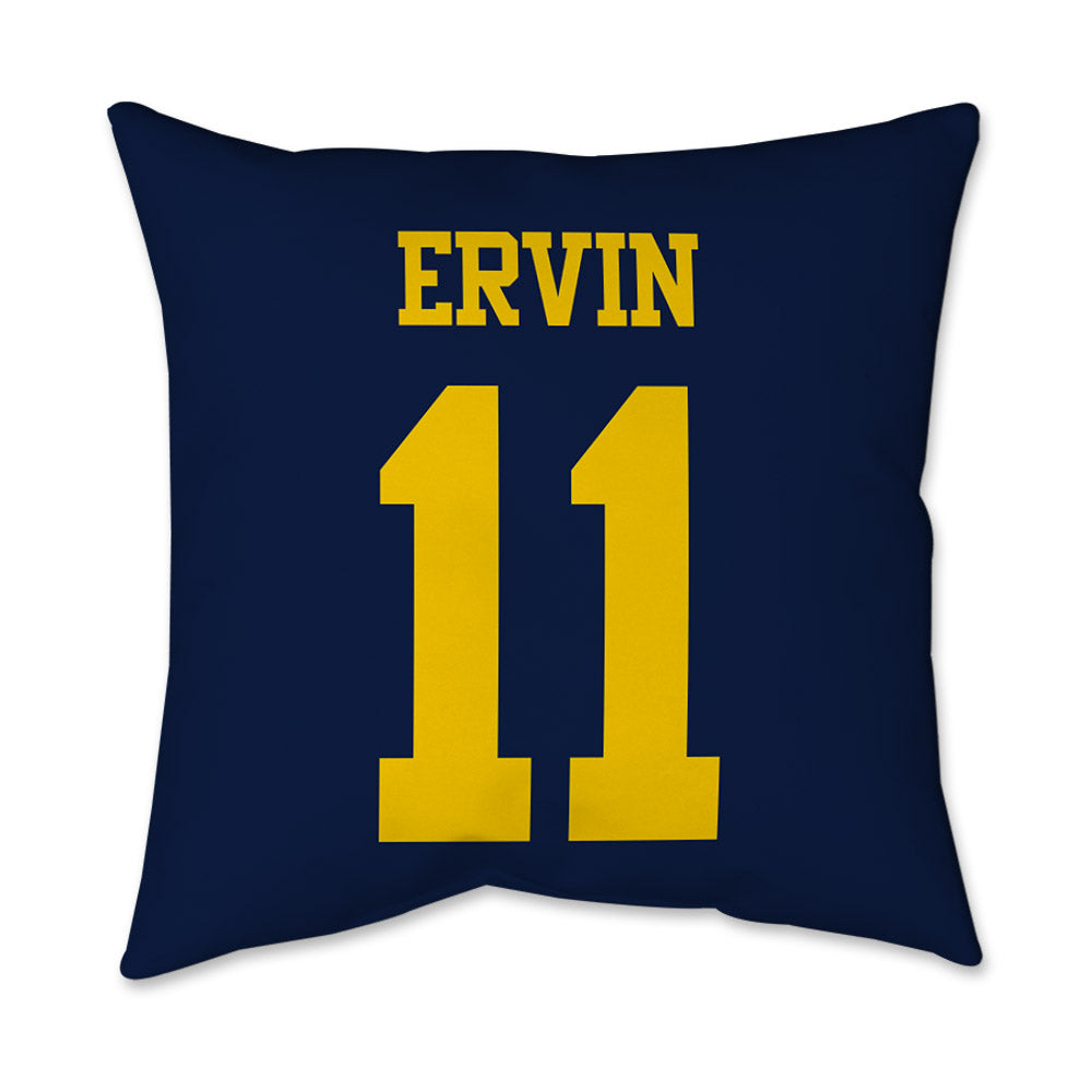 Michigan - NCAA Women's Soccer : Elle Ervin - Graphic Pillow 16x16-1