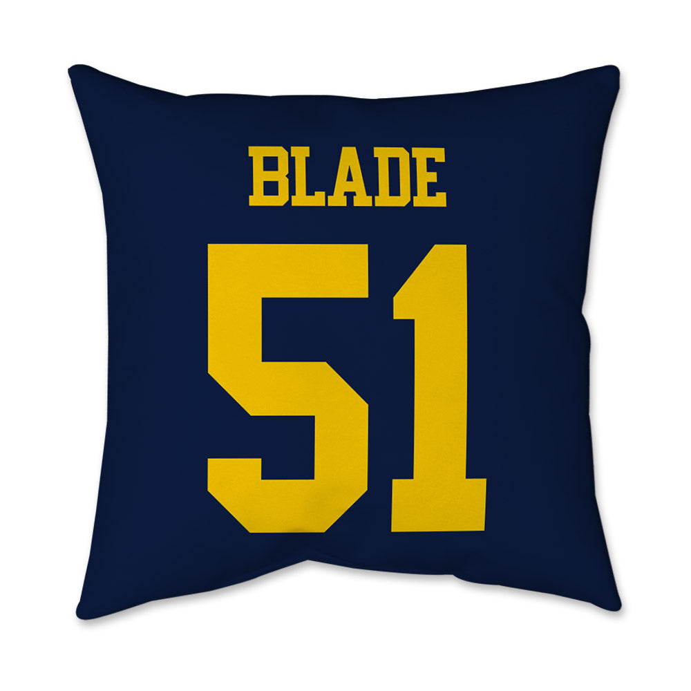 Michigan - NCAA Football : McHale Blade - Graphic Pillow 16x16-1