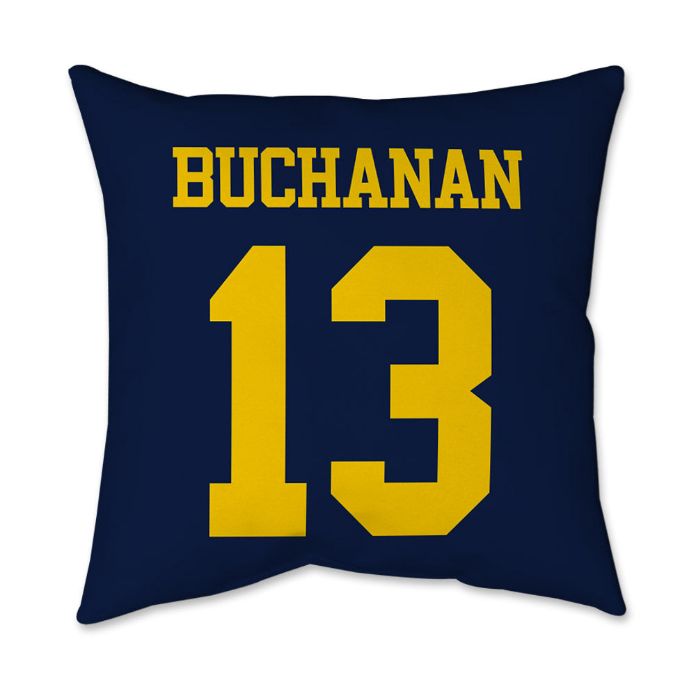 Michigan - NCAA Football : JJ Buchanan - Graphic Pillow 16x16-1