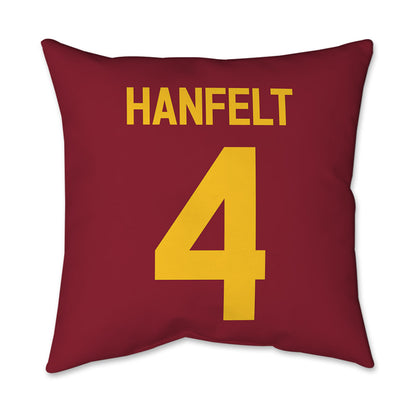 Iowa State - NCAA Women's Volleyball : Reagan Hanfelt - Graphic Pillow 16x16-1