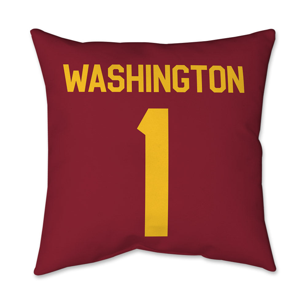 Iowa State - NCAA Football : Keyon Washington - Graphic Pillow 16x16-1