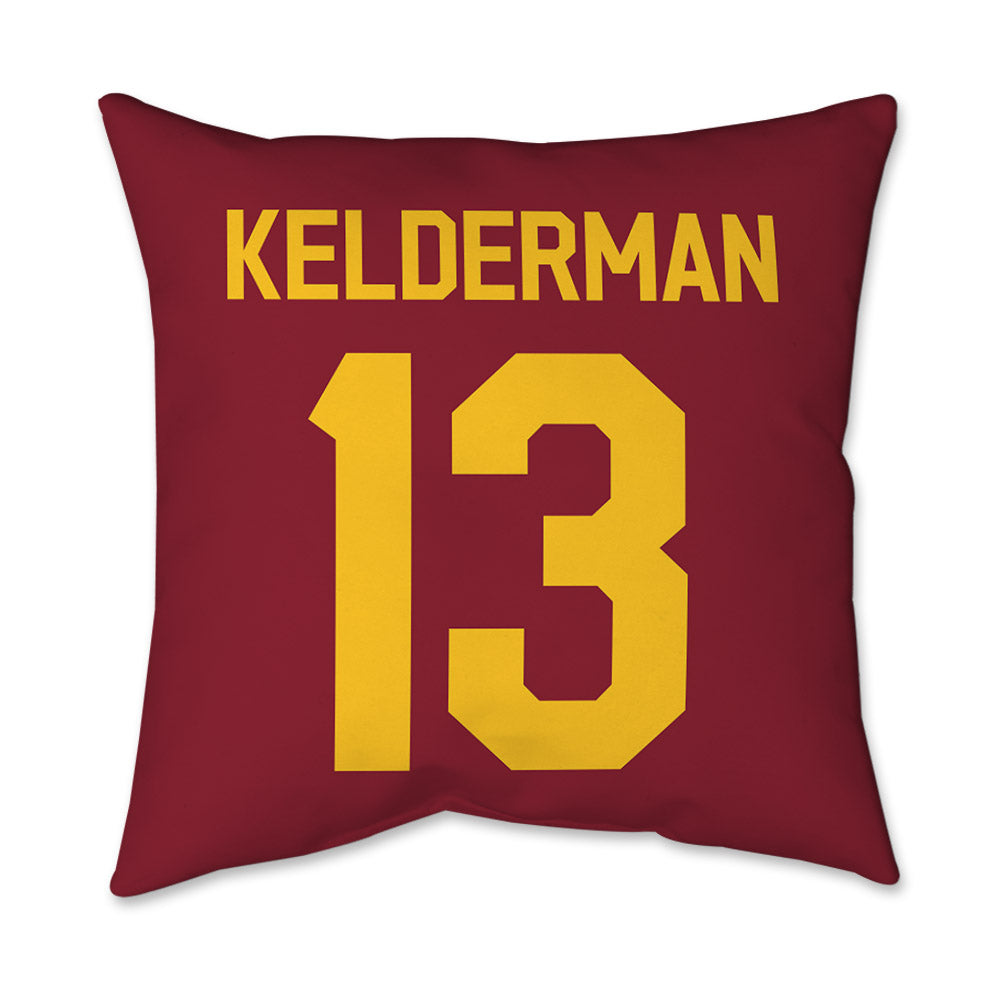 Iowa State - NCAA Men's Basketball : Cade Kelderman - Graphic Pillow 16x16-1
