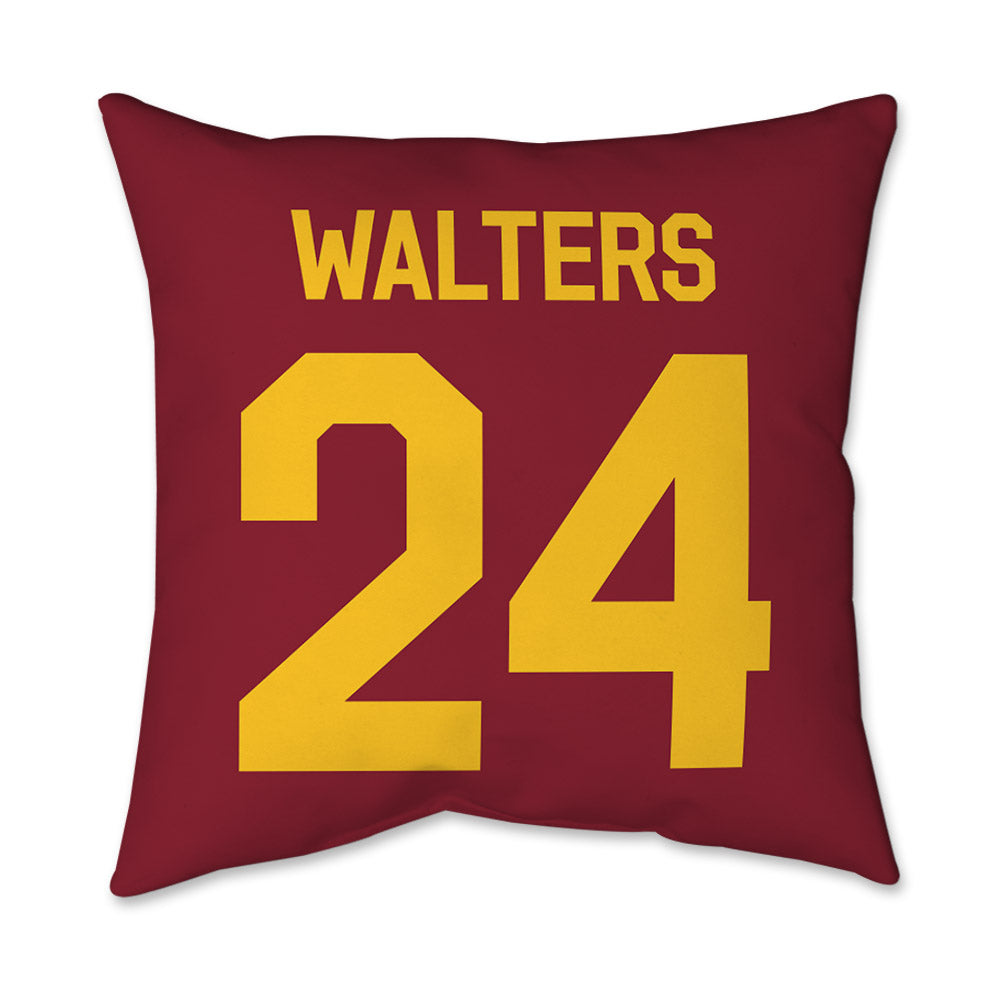 Iowa State - NCAA Women's Soccer : Sydney Walters - Graphic Pillow 16x16-1