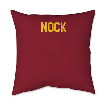 Iowa State - NCAA Women's Gymnastics : Peyton Nock - Graphic Pillow 16x16-1