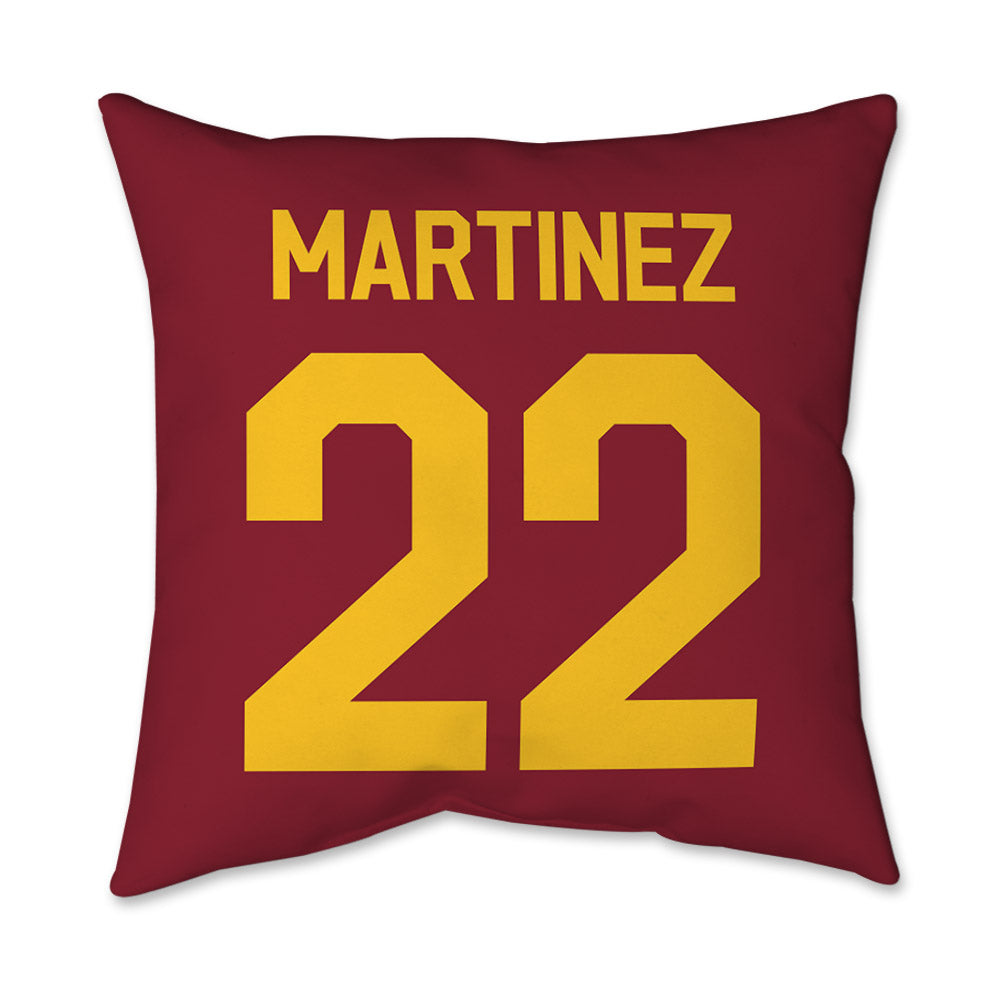 Iowa State - NCAA Football : Xavier Martinez - Graphic Pillow 16x16-1