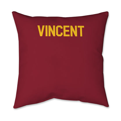 Iowa State - NCAA Men's Track & Field : Nathan Vincent - Graphic Pillow 16x16-1