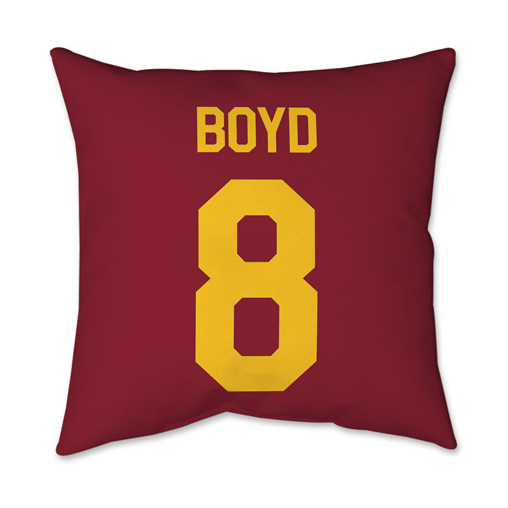 Iowa State - NCAA Football : Evan Boyd - Graphic Pillow 16x16-1