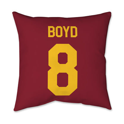 Iowa State - NCAA Football : Evan Boyd - Graphic Pillow 16x16-1