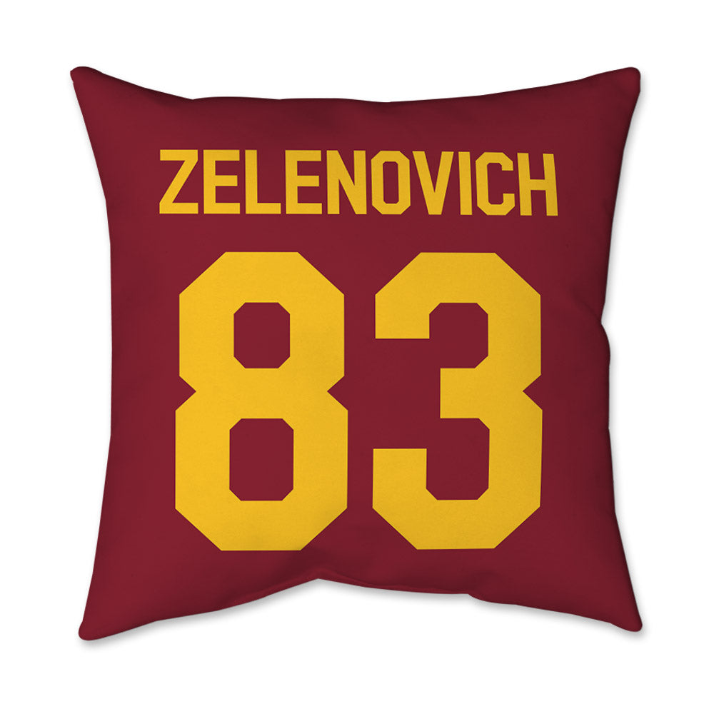 Iowa State - NCAA Football : Sam Zelenovich - Graphic Pillow 16x16-1