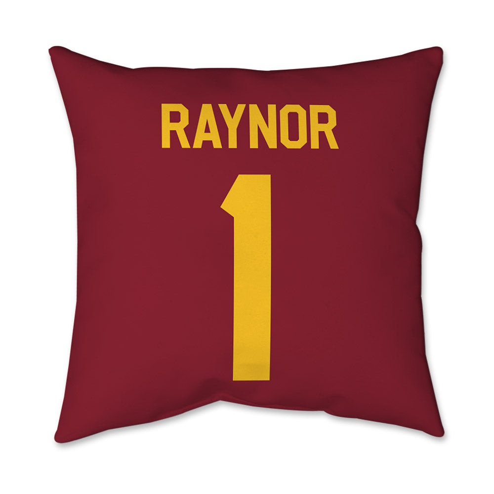 Iowa State - NCAA Football : Jaylen Raynor - Graphic Pillow 16x16-1