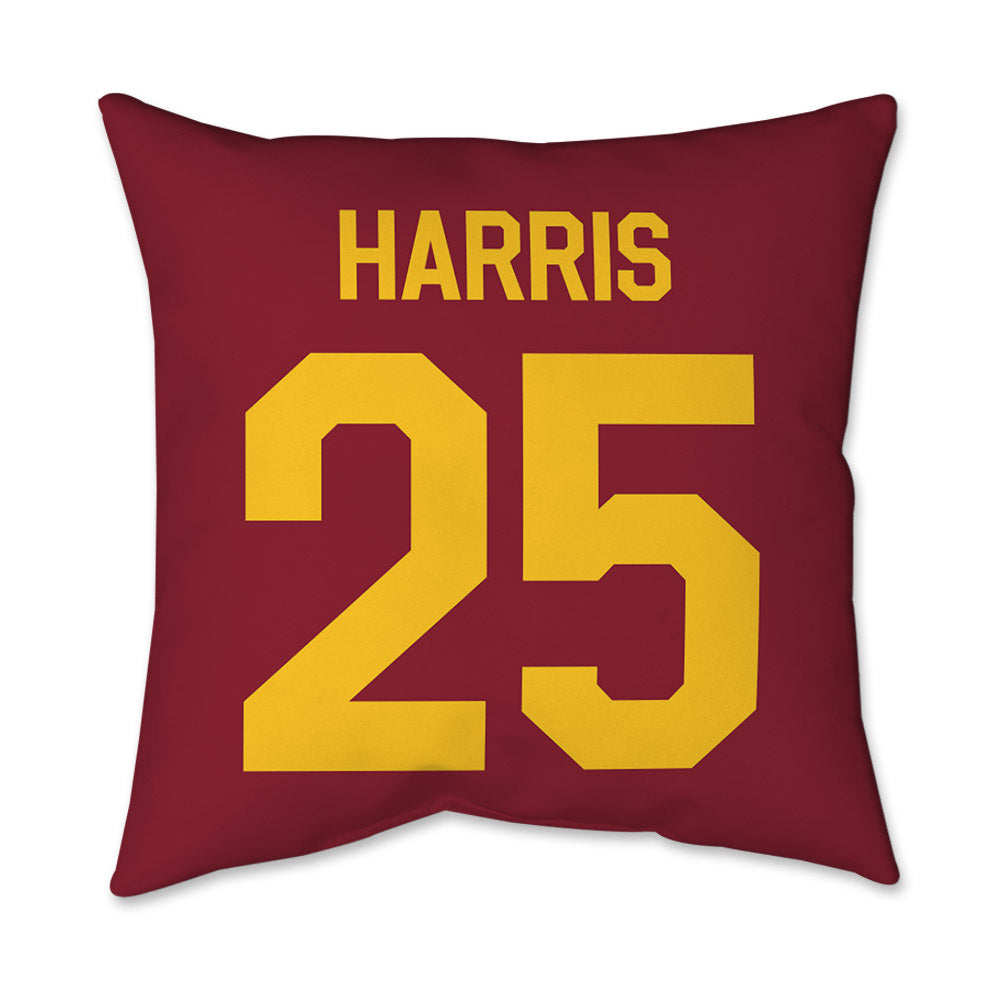 Iowa State - NCAA Women's Basketball : sydney harris - Graphic Pillow 16x16-1