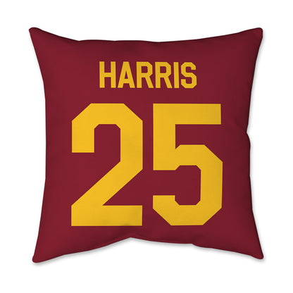 Iowa State - NCAA Women's Basketball : sydney harris - Graphic Pillow 16x16-1