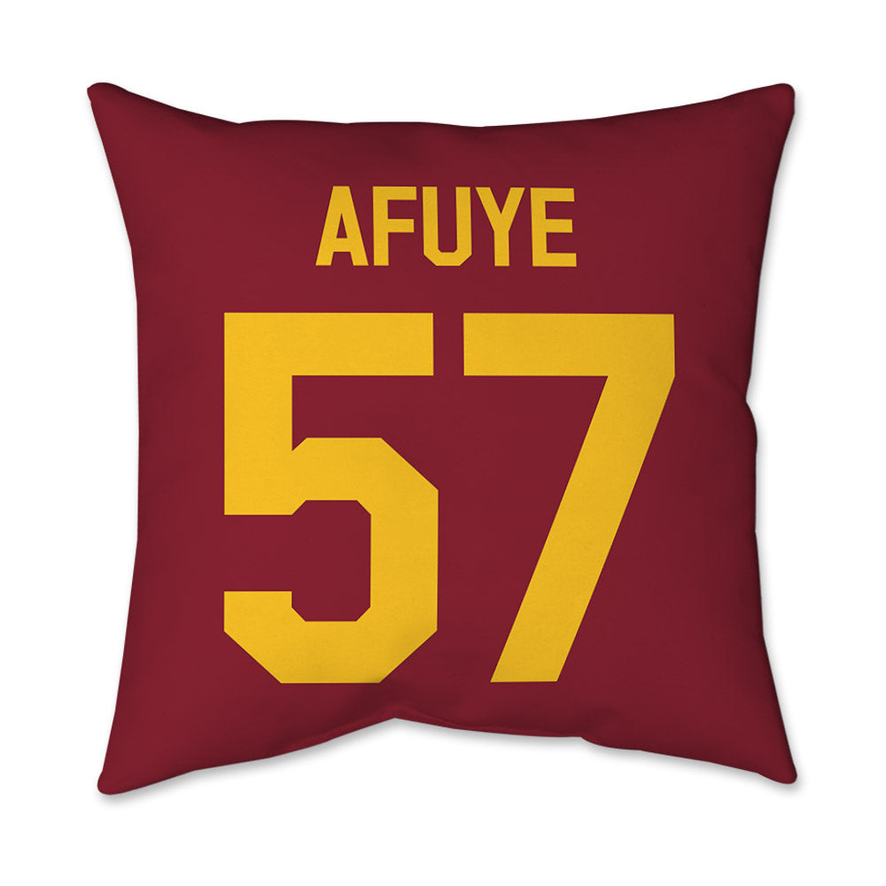 Iowa State - NCAA Football : Ajibola Afuye - Graphic Pillow 16x16-1