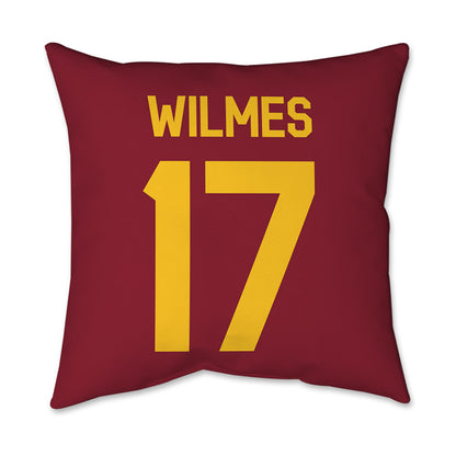 Iowa State - NCAA Softball : Ava Wilmes - Graphic Pillow 16x16-1