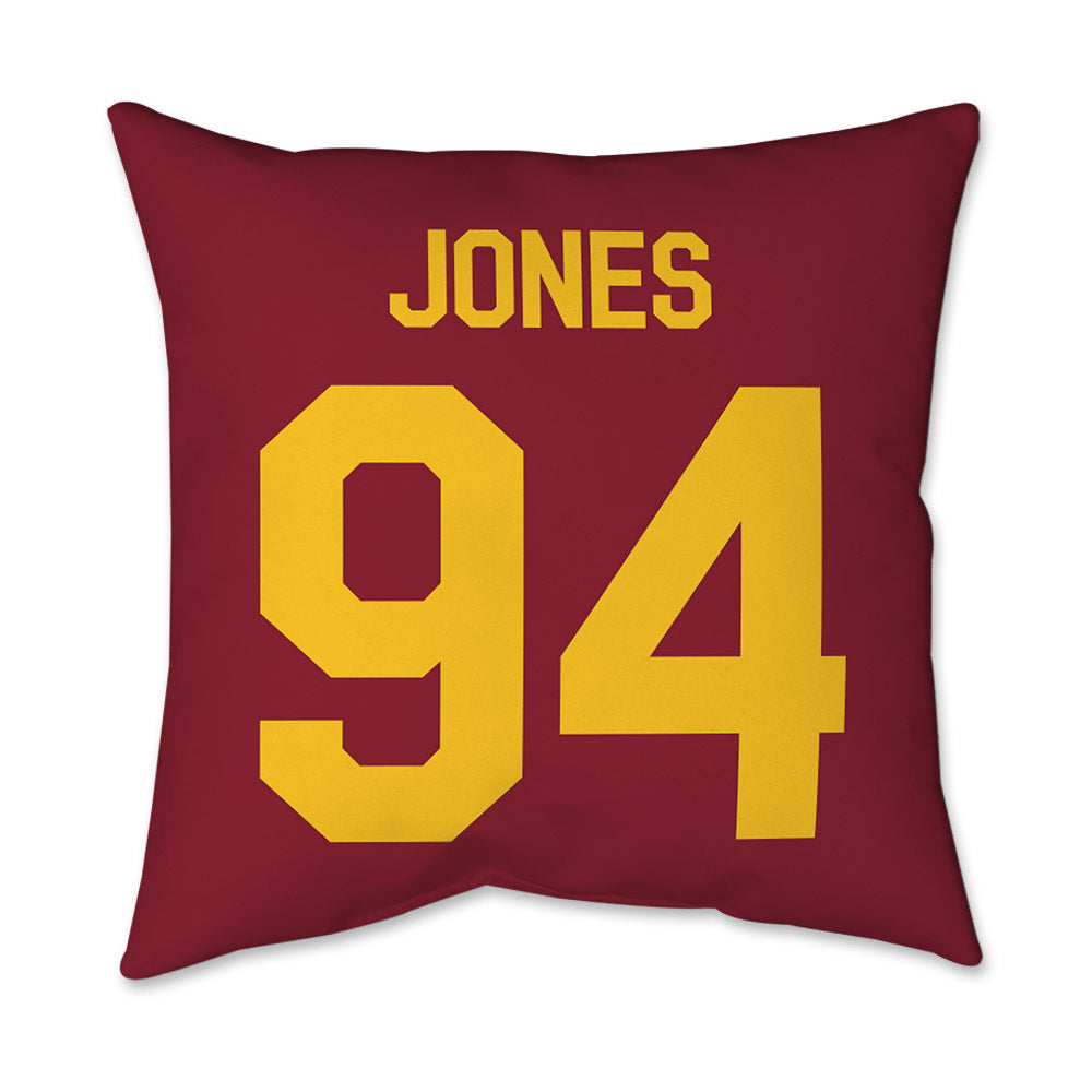 Iowa State - NCAA Football : Jake Jones - Graphic Pillow 16x16-1