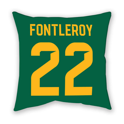 Baylor - NCAA Women's Basketball : Bella Fontleroy - Pillow-1
