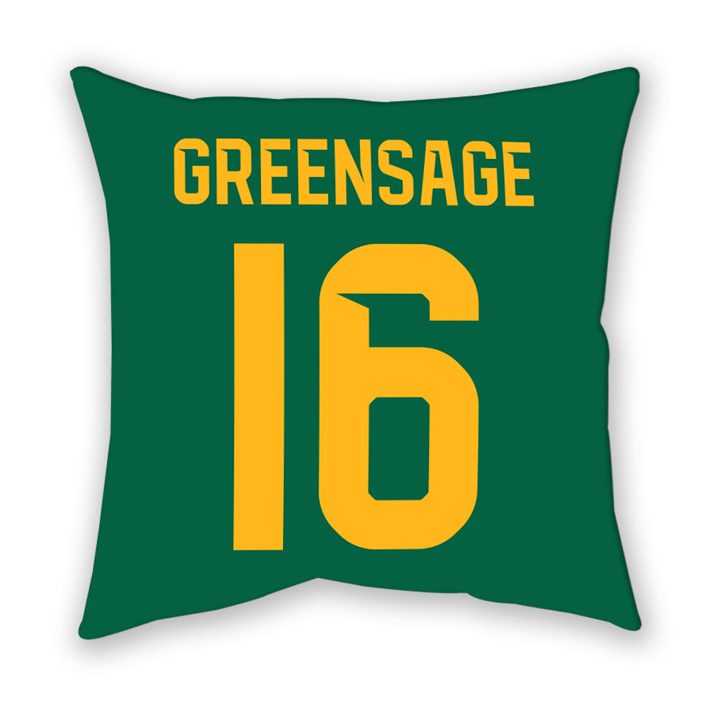Baylor - NCAA Women's Soccer : Tatum Greensage - Pillow-1