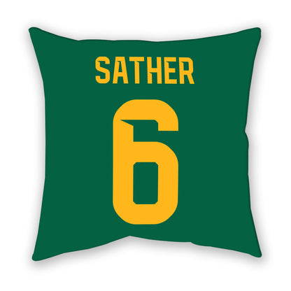 Baylor - NCAA Women's Soccer : Noelle Sather - Pillow-1