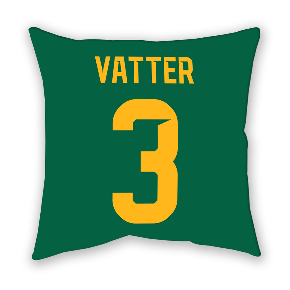 Baylor - NCAA Women's Soccer : Natalie Vatter - Pillow-1