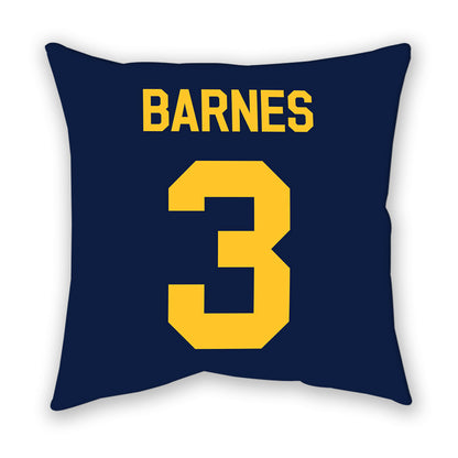 UC Berkeley - NCAA Women's Basketball : Taylor Barnes - Graphic Pillow-1