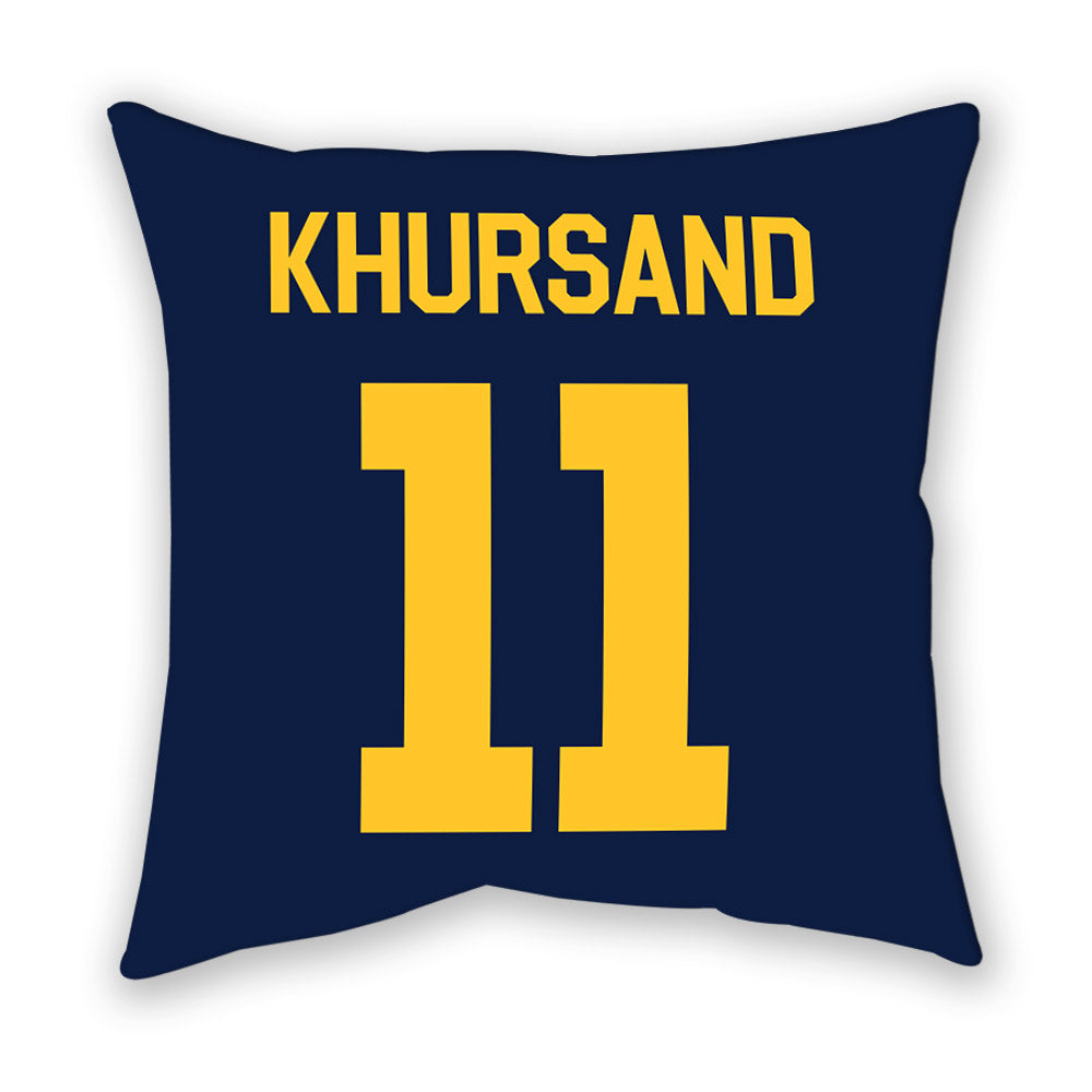 UC Berkeley - NCAA Women's Soccer : Elhom Khursand - Graphic Pillow-1