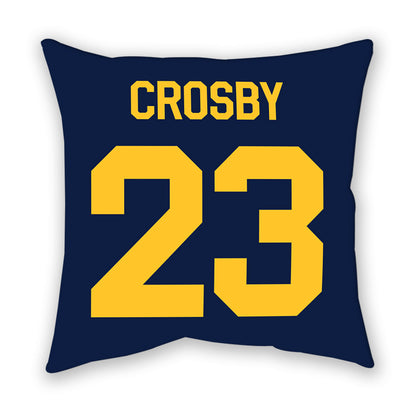 UC Berkeley - NCAA Football : Isaiah Crosby - Graphic Pillow-1