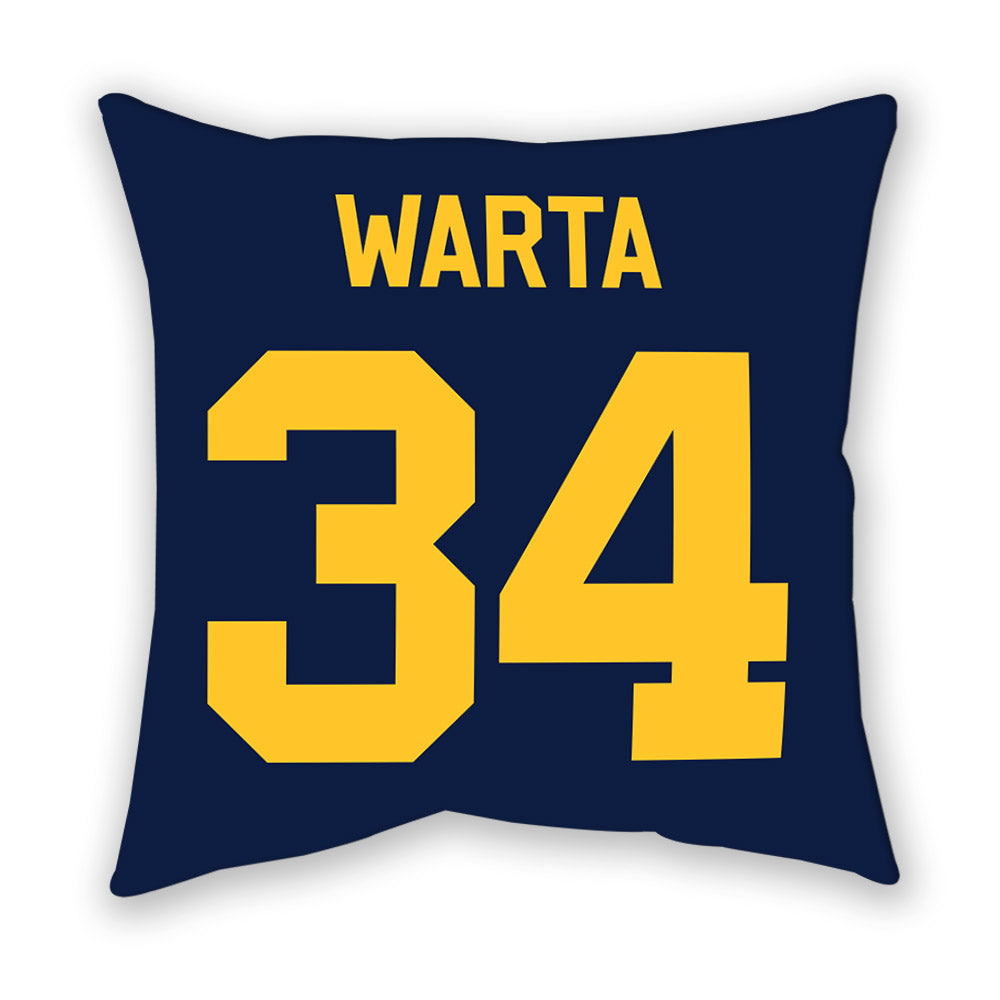 UC Berkeley - NCAA Women's Soccer : Emelia Warta - Graphic Pillow-1
