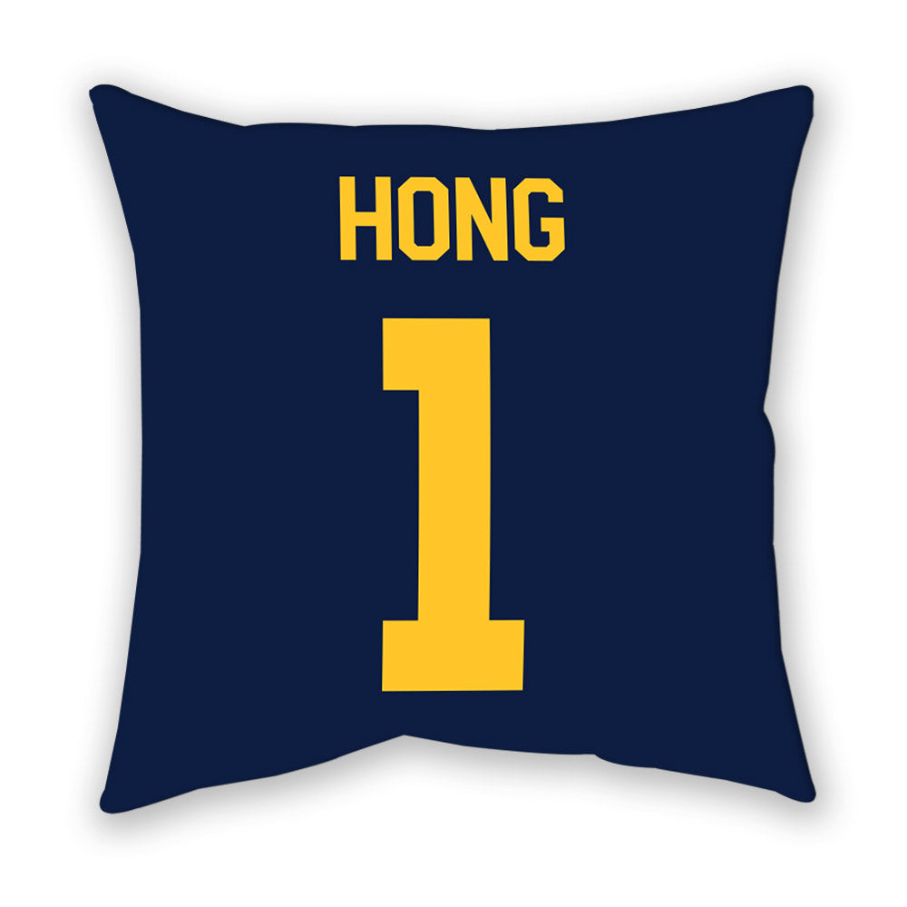 UC Berkeley - NCAA Beach Volleyball : Grace Hong - Graphic Pillow-1