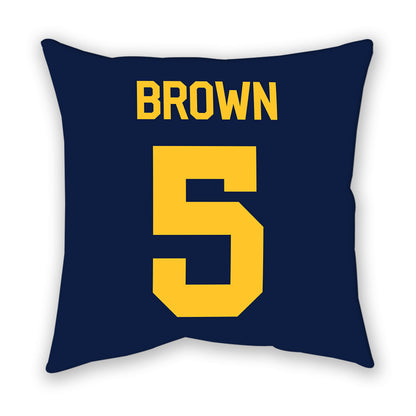 UC Berkeley - NCAA Men's Water Polo : Dominic Brown - Graphic Pillow-1