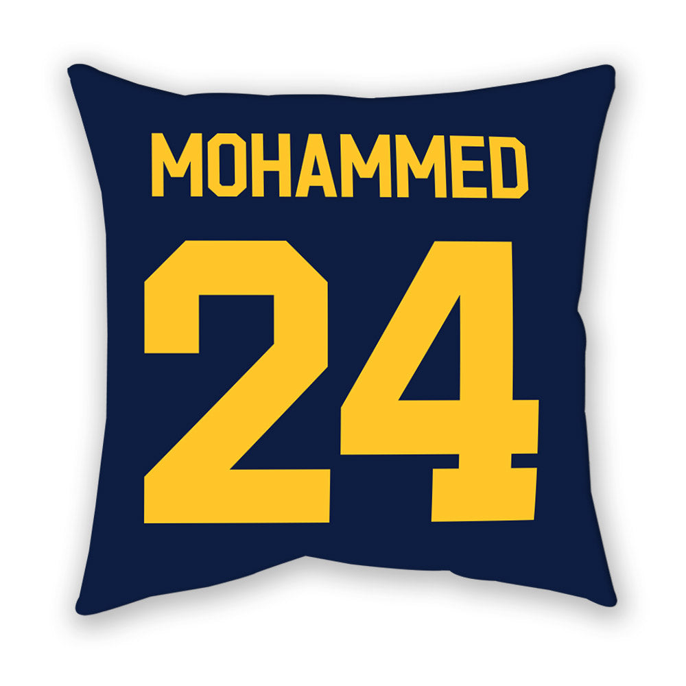 UC Berkeley - NCAA Football : Adam Mohammed - Graphic Pillow-1