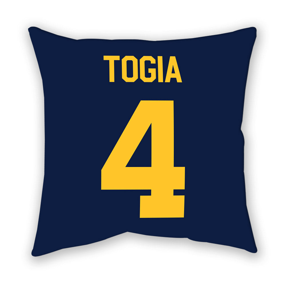 UC Berkeley - NCAA Softball : Anaya Togia - Graphic Pillow-1