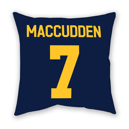UC Berkeley - NCAA Women's Volleyball : Siena MacCudden - Graphic Pillow-1