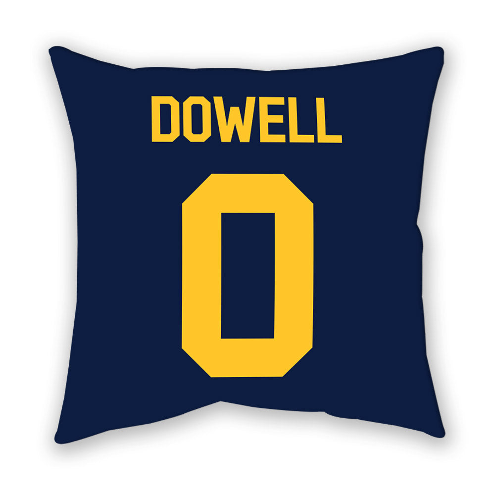 UC Berkeley - NCAA Women's Basketball : Shannon Dowell - Graphic Pillow-1