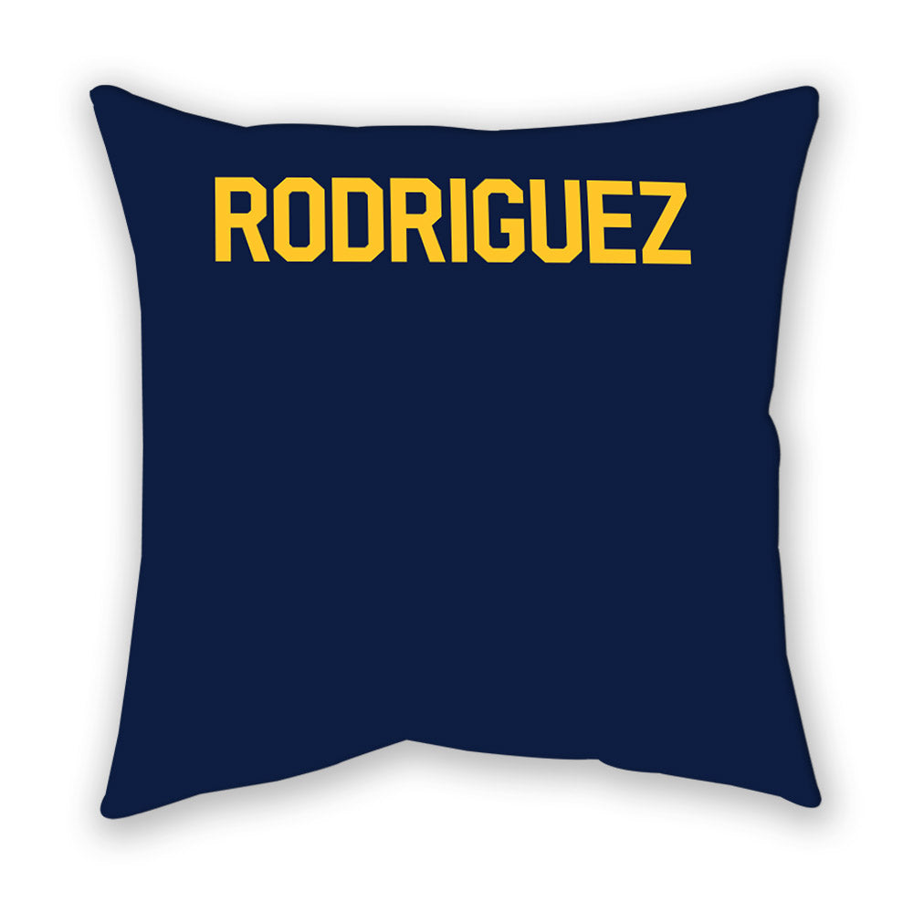 UC Berkeley - NCAA Men's Track & Field : Michael Rodriguez - Graphic Pillow-1