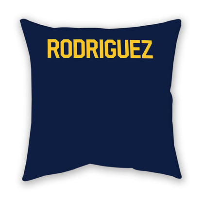UC Berkeley - NCAA Men's Track & Field : Michael Rodriguez - Graphic Pillow-1