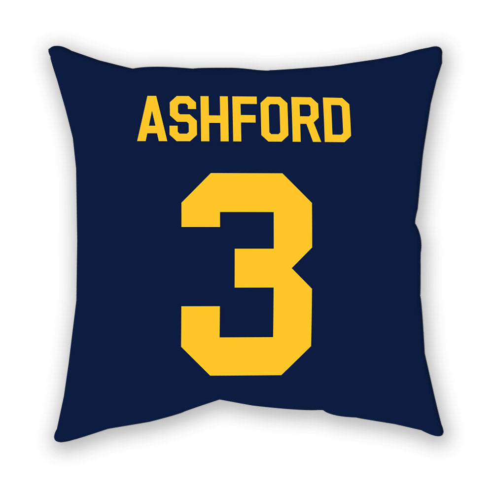 UC Berkeley - NCAA Men's Rugby : Zurich Ashford - Graphic Pillow-1