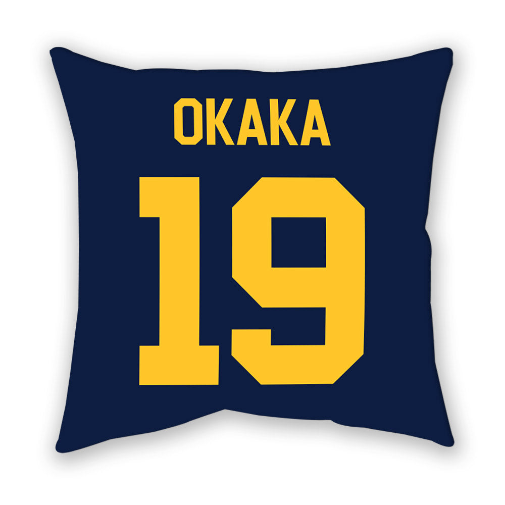 UC Berkeley - NCAA Football : Odera Okaka - Graphic Pillow-1