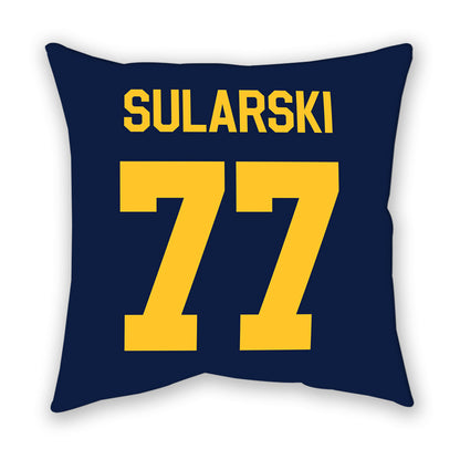 UC Berkeley - NCAA Men's Basketball : Gabriel Sularski - Graphic Pillow-1
