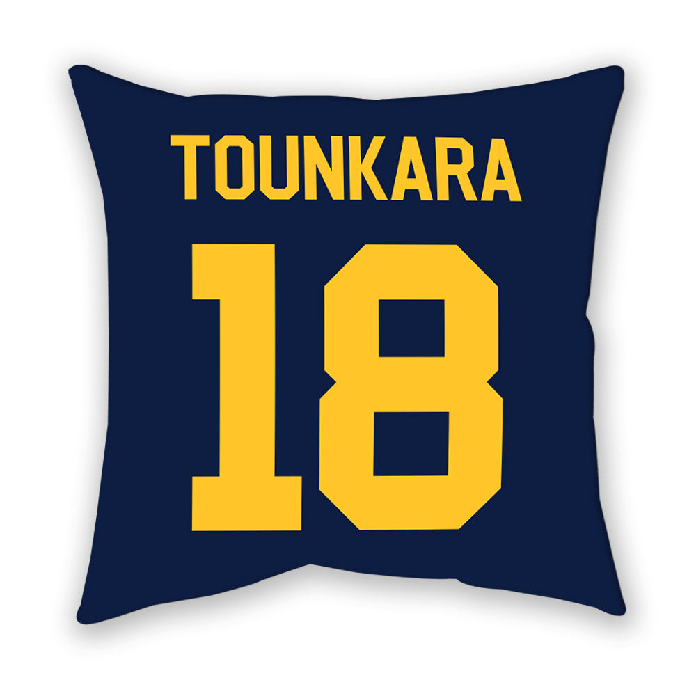 UC Berkeley - NCAA Football : Serigne Tounkara - Graphic Pillow-1