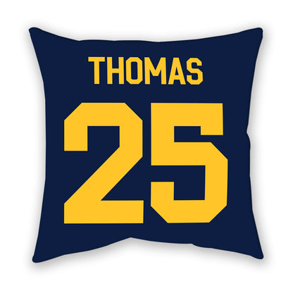 UC Berkeley - NCAA Men's Soccer : Isaiah Thomas - Graphic Pillow-1