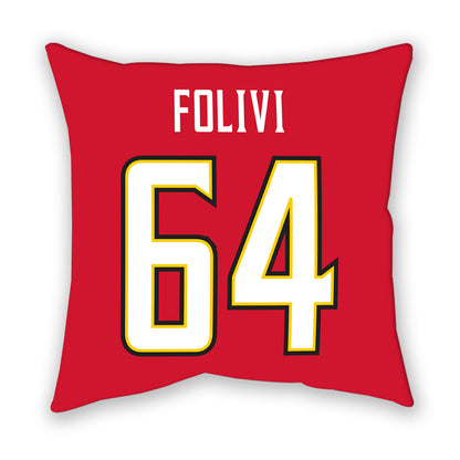 Maryland - NCAA Football : Aaron Folivi - Pillow-1