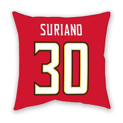 Maryland - NCAA Women's Lacrosse : Julia Suriano - Pillow-1