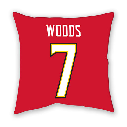 Maryland - NCAA Women's Lacrosse : Tatum Woods - Pillow-1