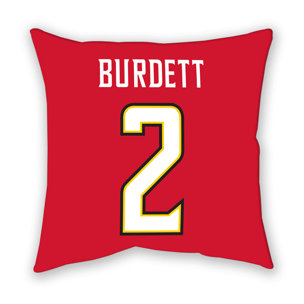 Maryland - NCAA Men's Soccer : Luke Burdett - Pillow-1